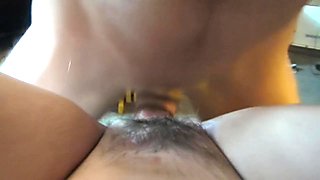 Hairy Pussy Nerd Milf Gets Fucked Hard By Big Dick And Cum On Face