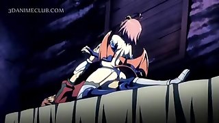 Anime hardcore cunt banging with busty sex bomb